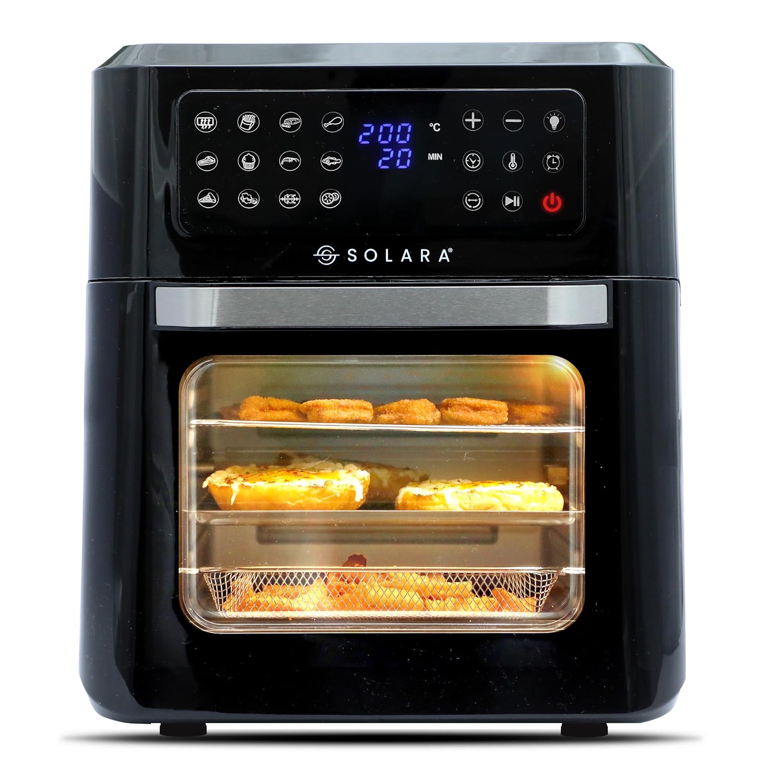 SOLARA 12L Air Fryer Oven for Home Kitchen