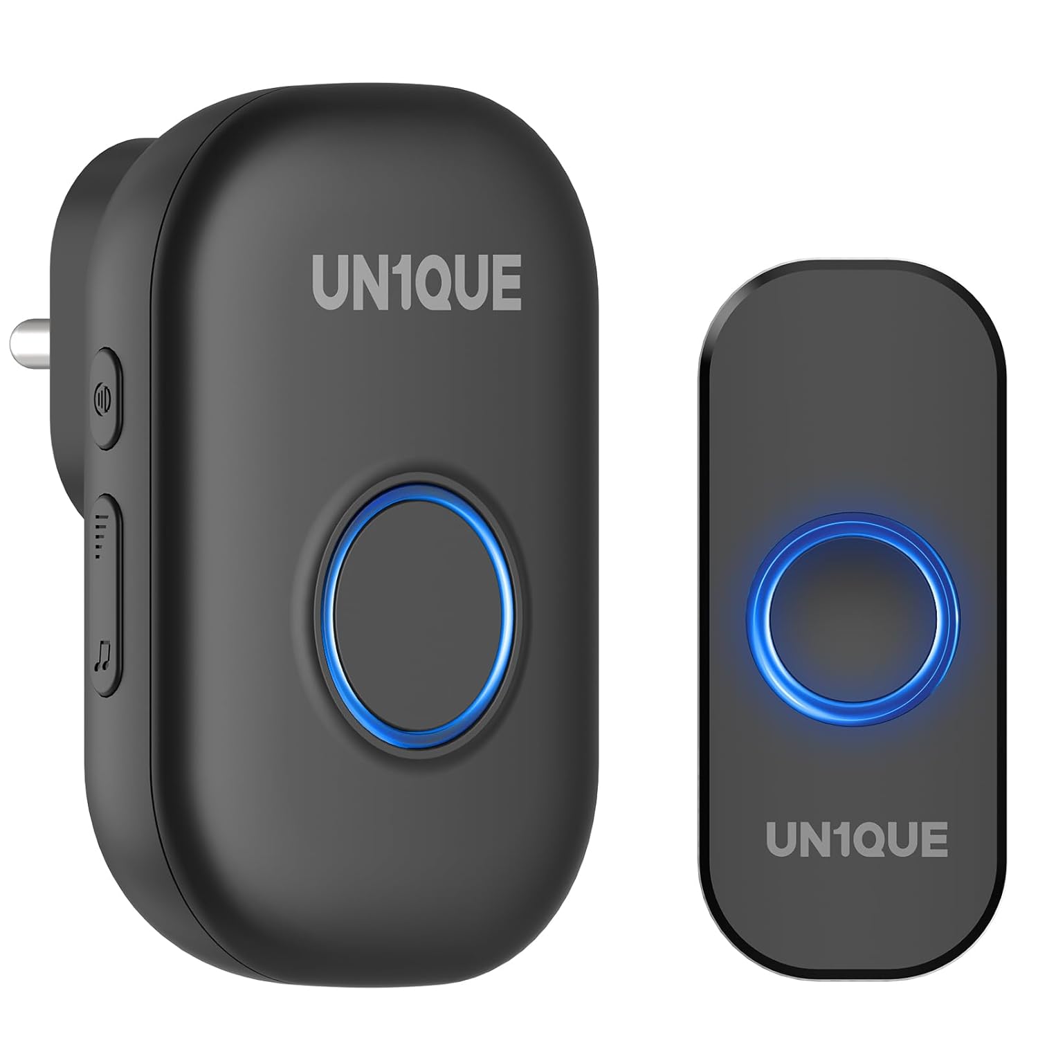 UN1QUE Wireless Door Bell for Home - Small Calling Bell