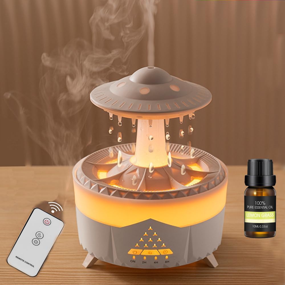 Docoss CloudRain Aroma Diffuser for Home Electric & Humidifier Oil