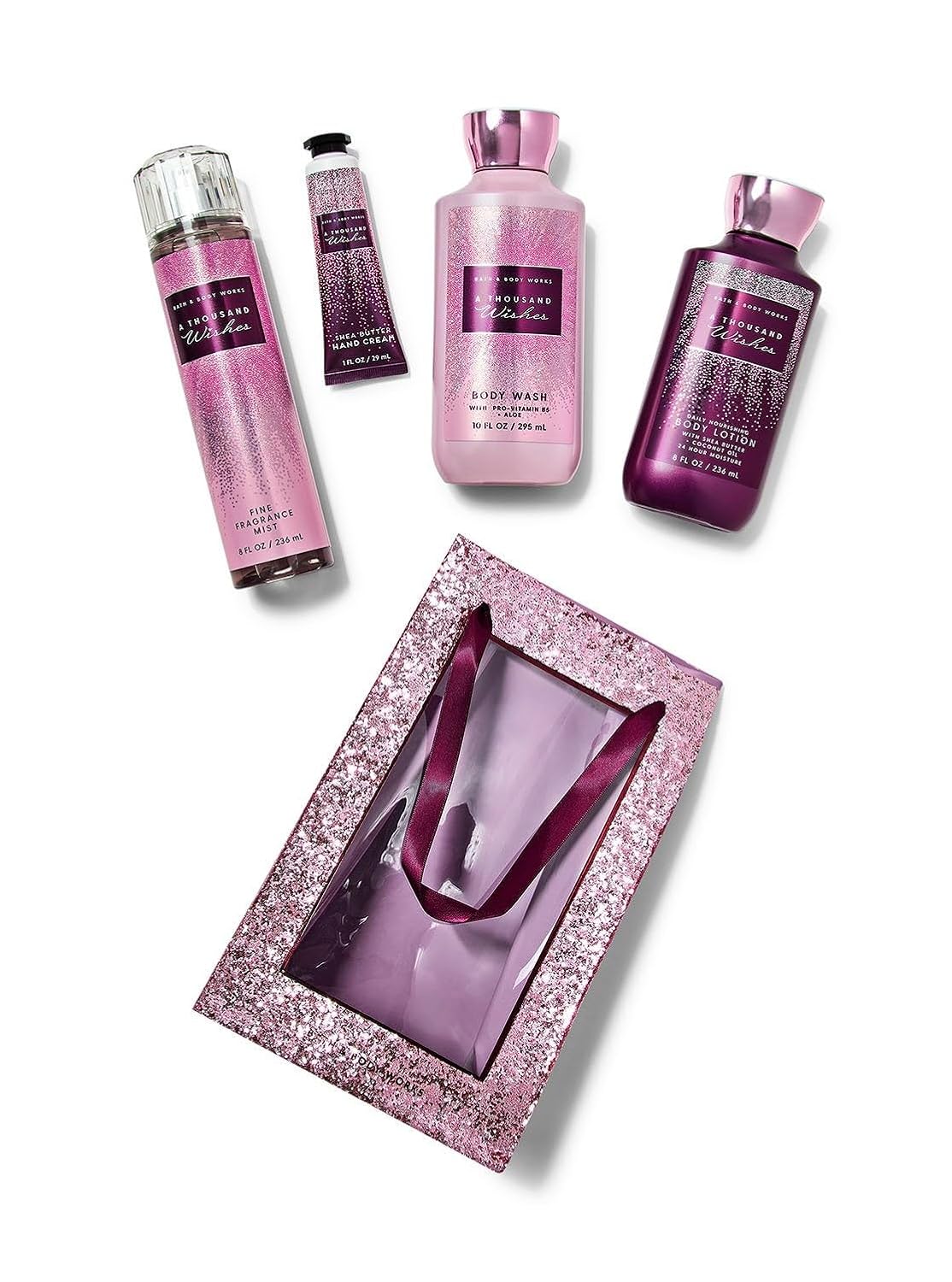 Bath and Body Works A Thousand Wishes Gift Bag Set