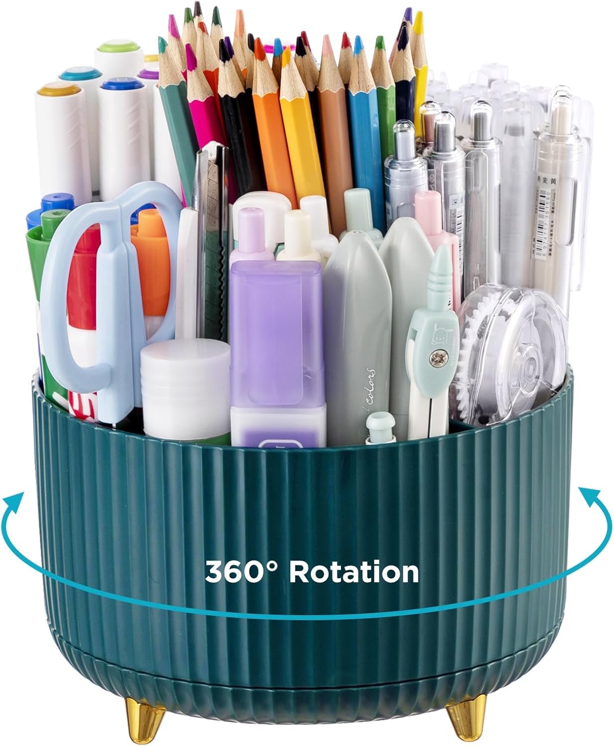 INKULTURE Pencil Pen Holder for Desk