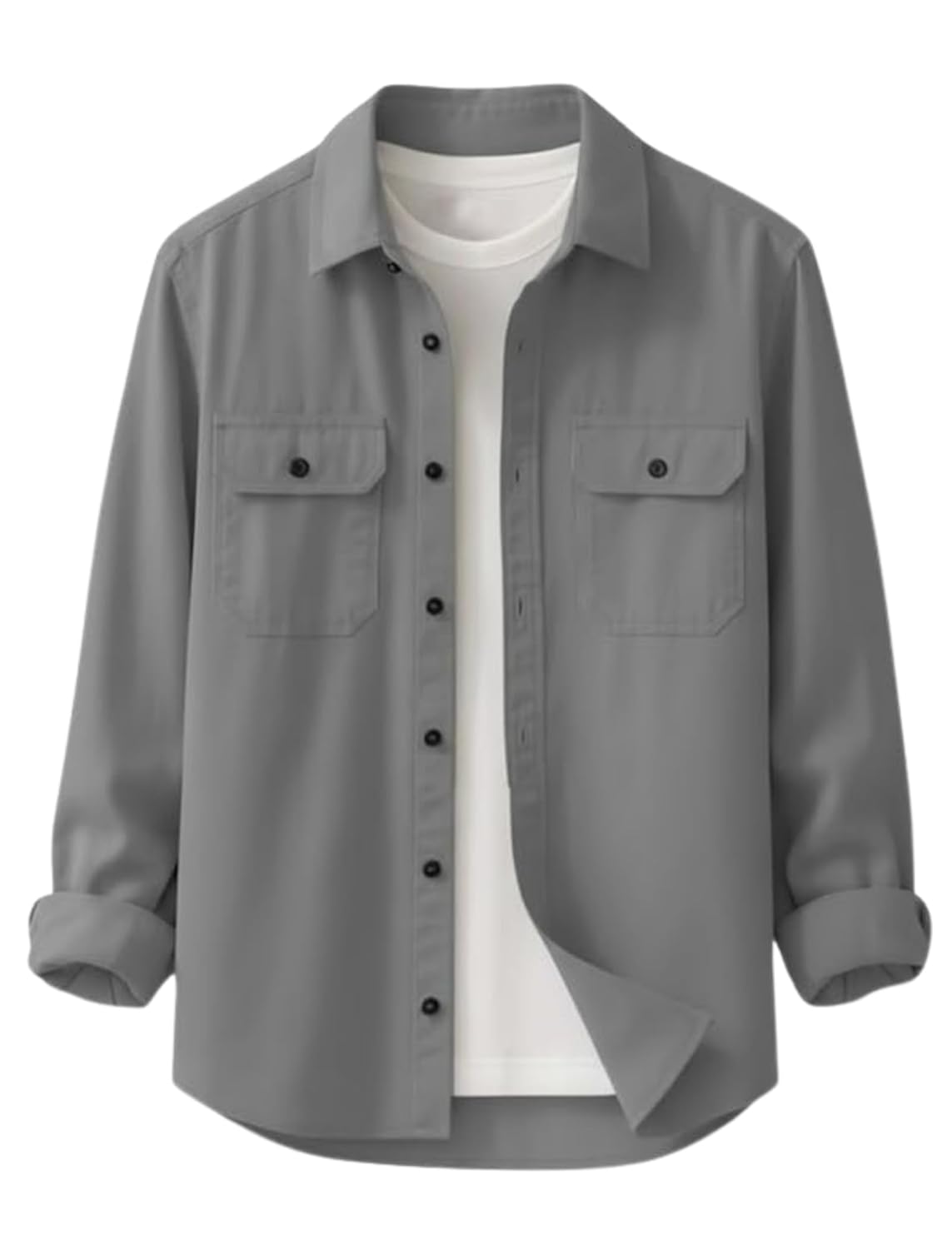 DEELMO Men’s Stylish Cotton Blend Casual Shirt || Full Sleeve